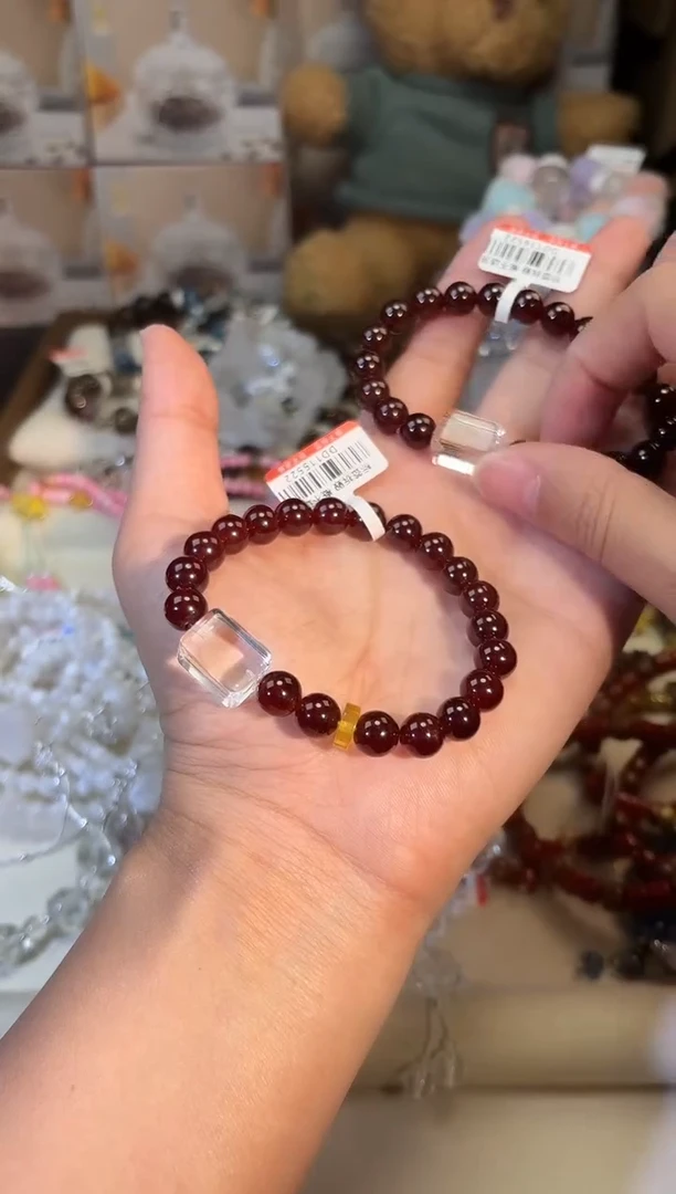 未镶嵌手串石榴石k186多样性发货一件