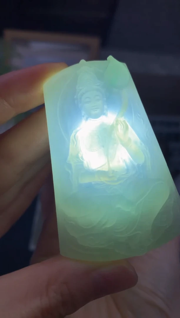 定制翡翠未镶嵌爱****己---20570