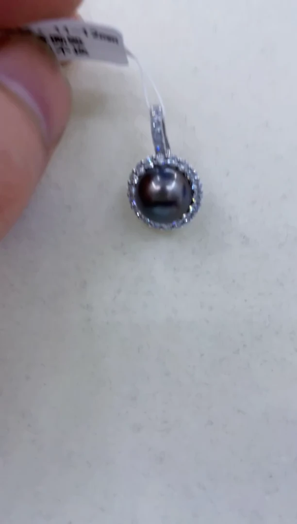 银S925镶嵌颈饰海水珍珠