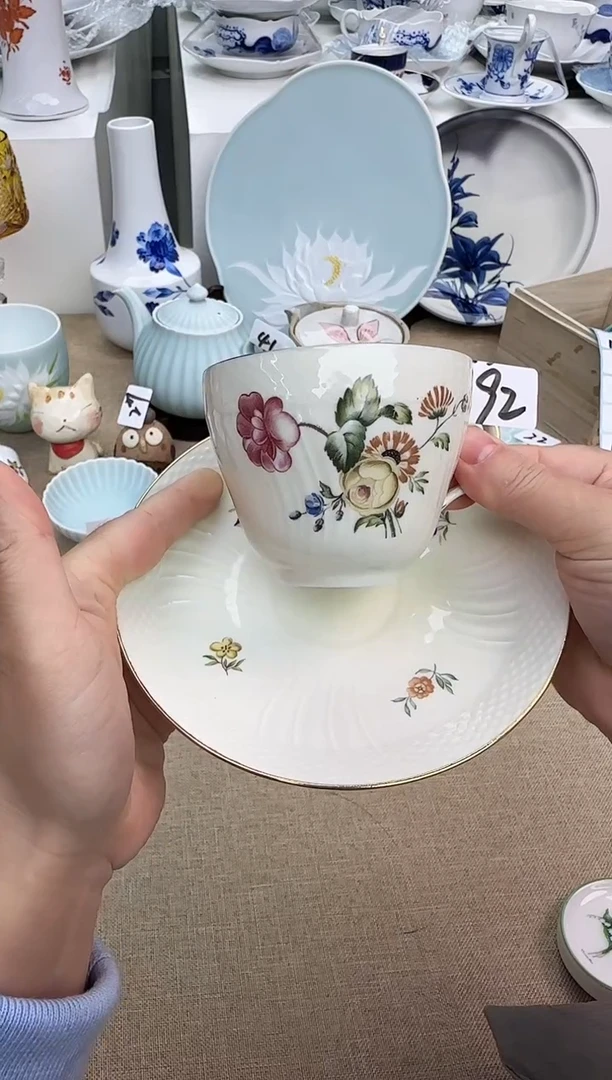 瓷片辰辰的瓷器好看到爆