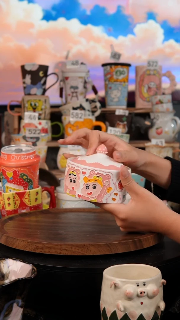 陶瓷双饮款景德镇手工陶瓷