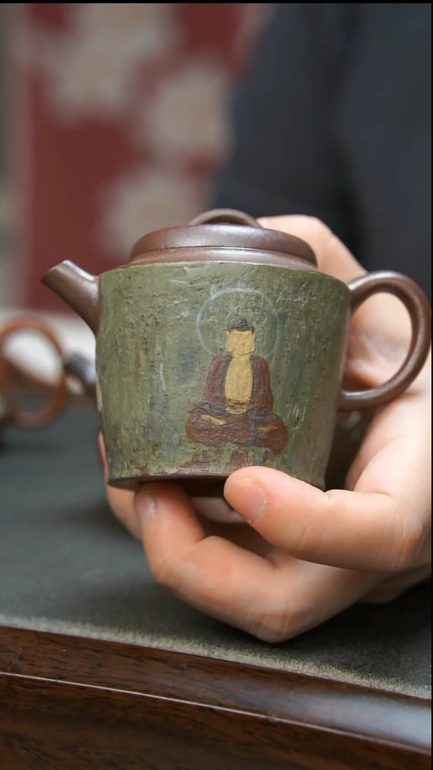 【闪购商品】紫砂茶壶柴烧敦煌壶