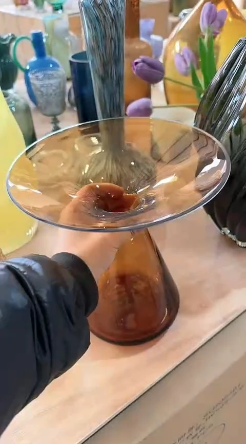 【闪购商品】玻璃琥珀飞碟瓶