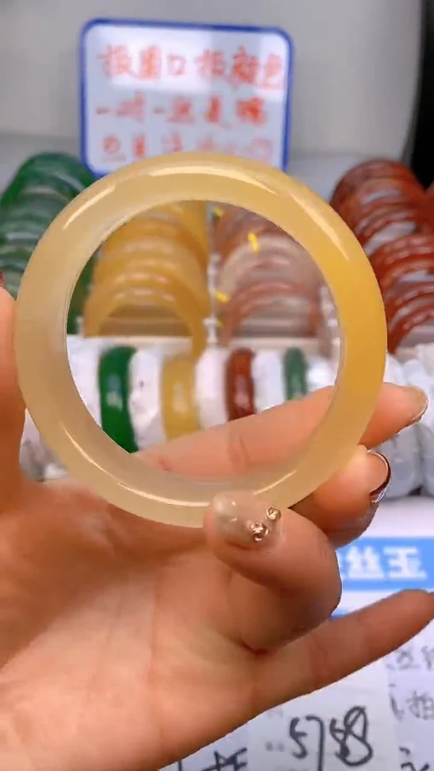 【闪购商品】石英质玉手镯未镶嵌22-57/58多样性发货看清圈口下单