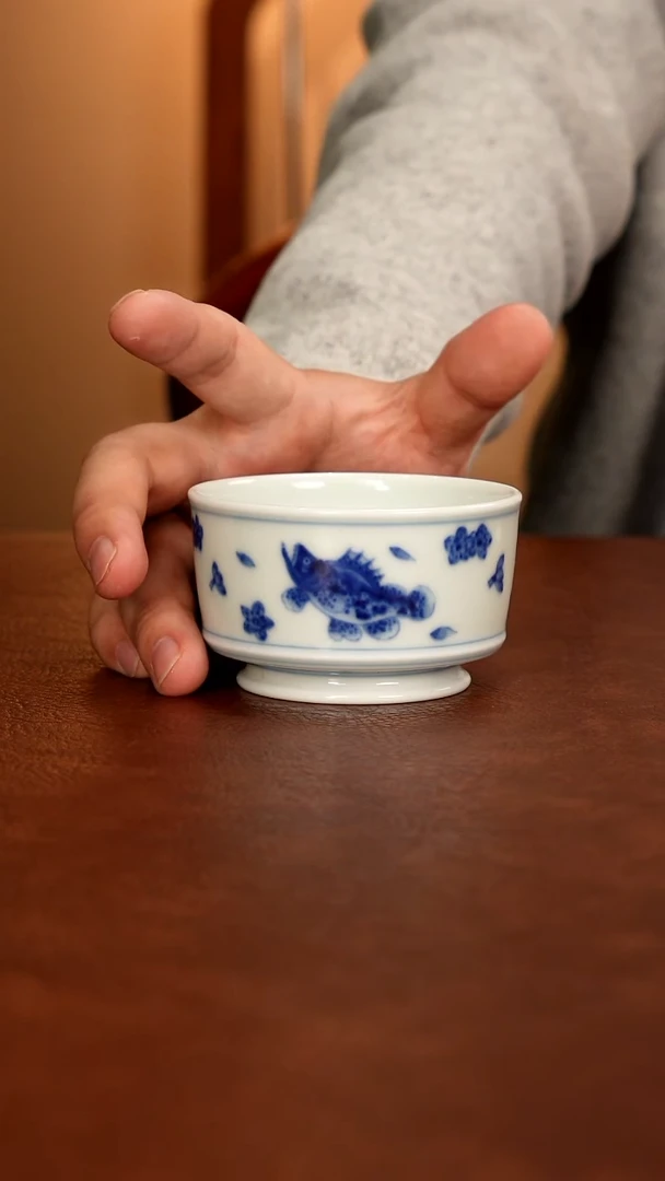 景德镇青花瓷手绘茶具