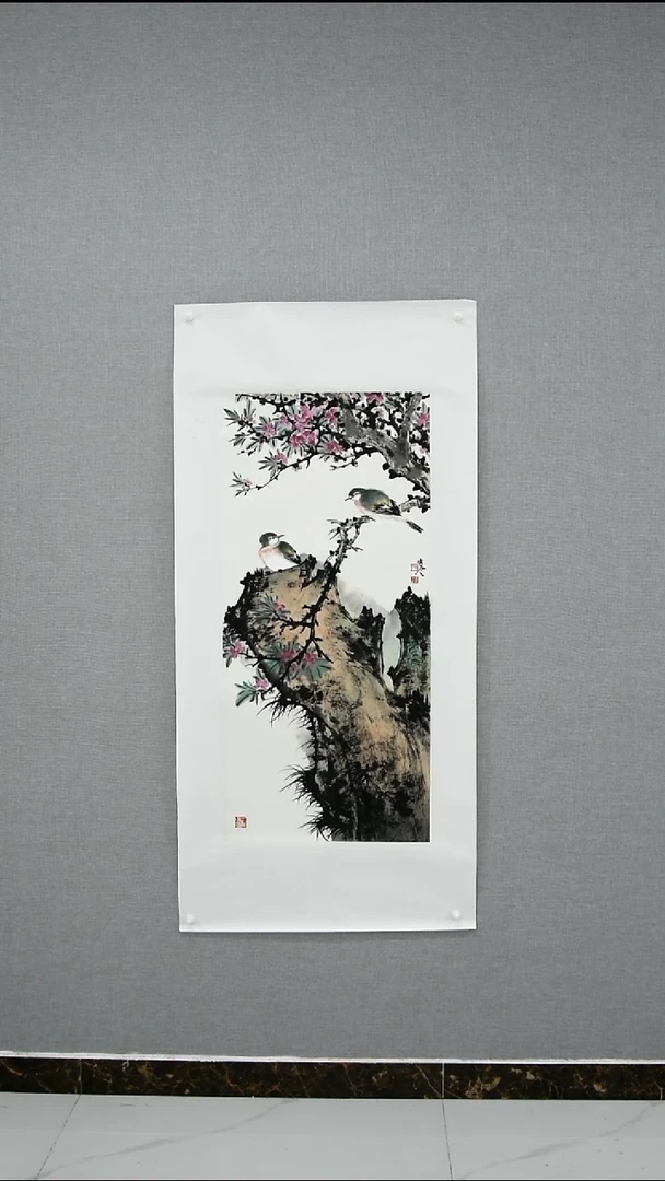 【闪购商品】绘画岑今-花鸟-4平尺-06