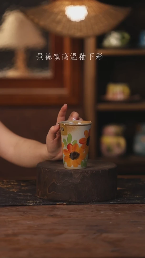 景德镇高温釉下手绘陶瓷343