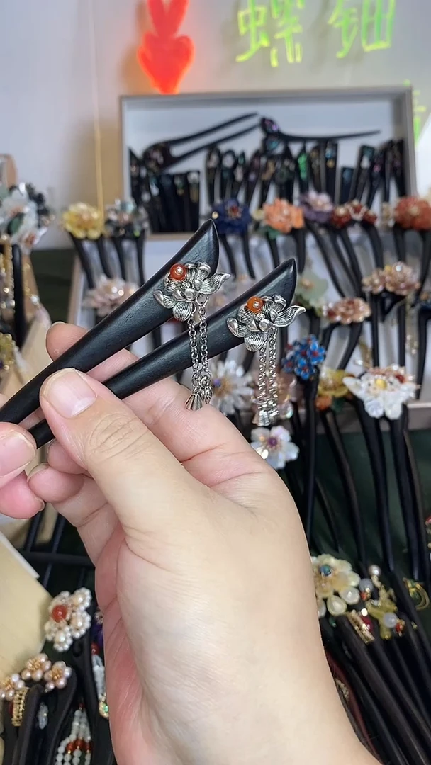 非金属木质美****️15  美丽发簪