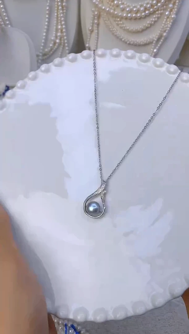 颈饰未镶嵌淡水珍珠28C