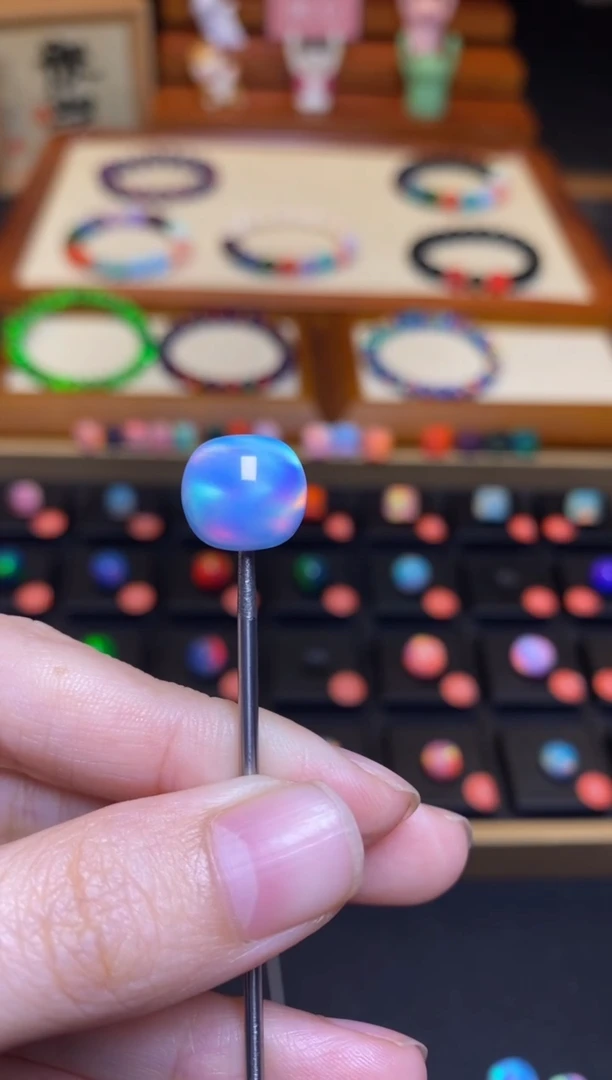 【闪购商品】树脂制品11*12mm人工欧泊老型53