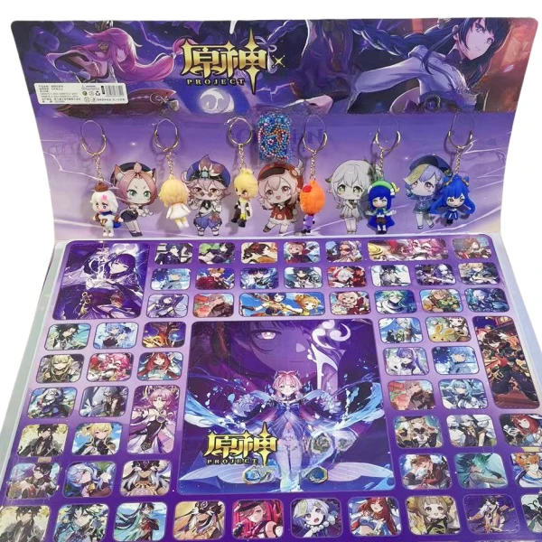 110入原神公仔戳戳乐男孩儿童节节日礼物学生学习奖励玩具幼儿园