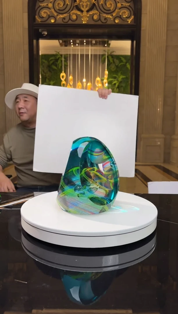 【闪购商品】茶宠AJ06502艺术琉璃摆件