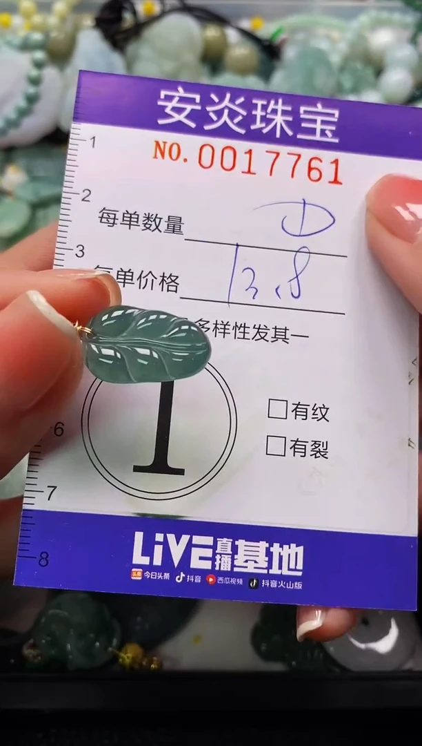 颈饰未镶嵌翡翠闪购0017761