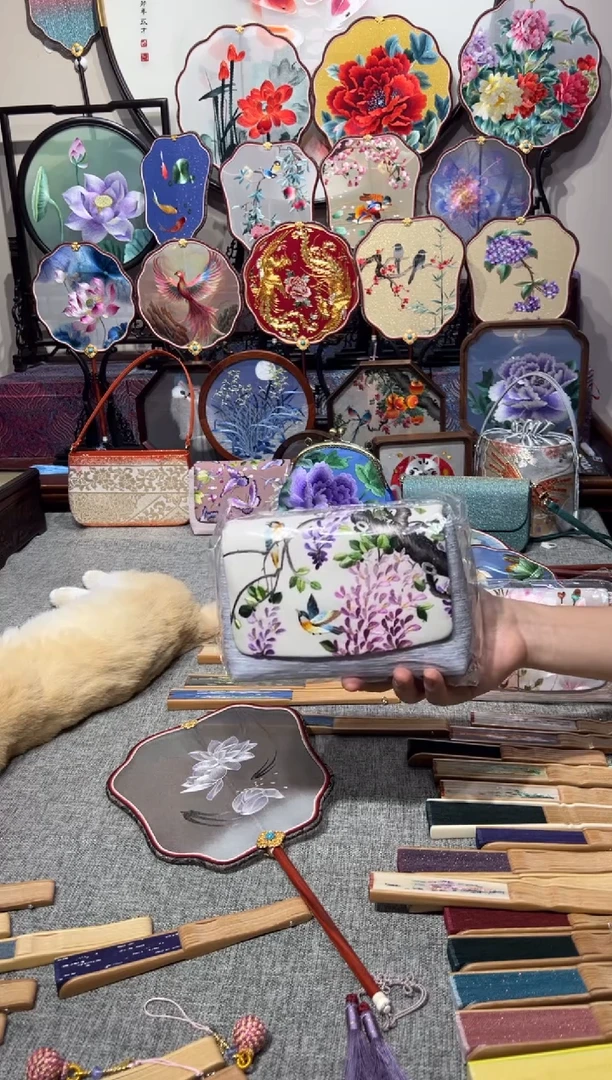 刺绣纯手工苏绣艺术品