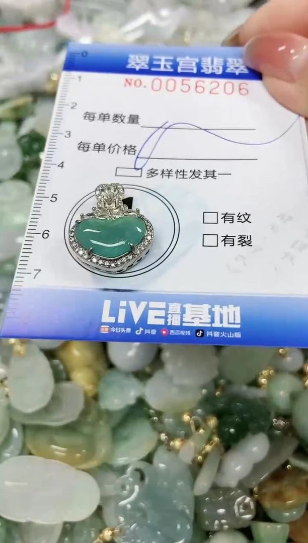 【闪购商品】翡翠颈饰未镶嵌闪购0056206