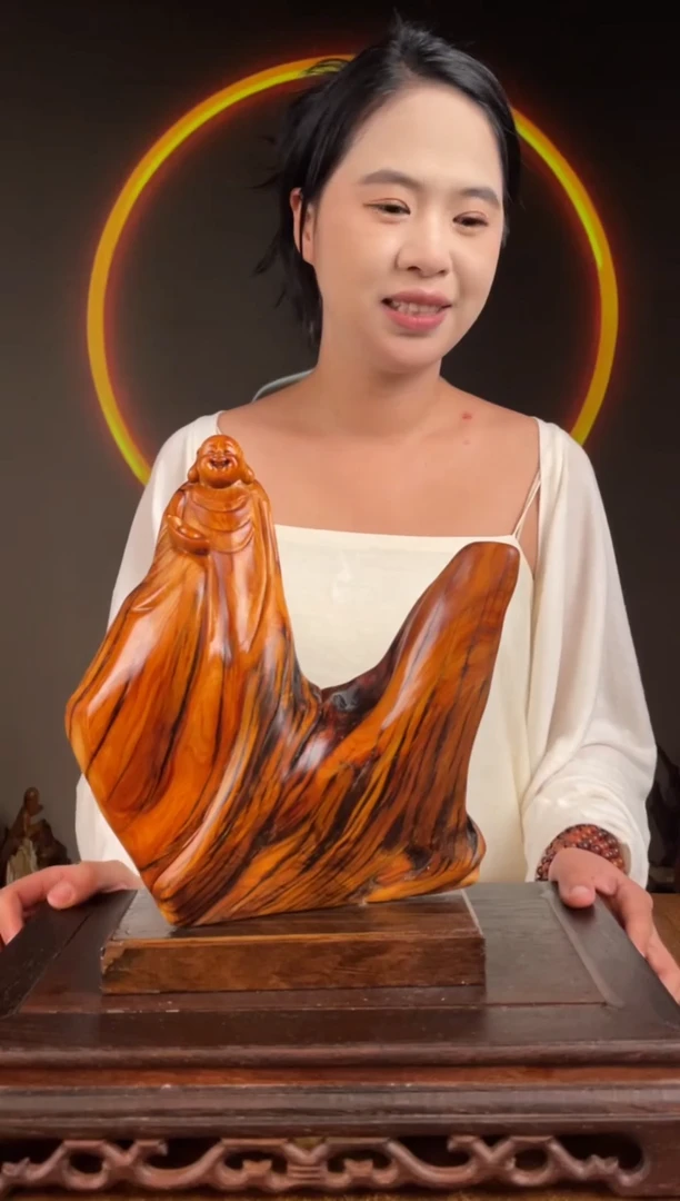 柏木（崖柏）手工摆件,先抢先得! 编号:218