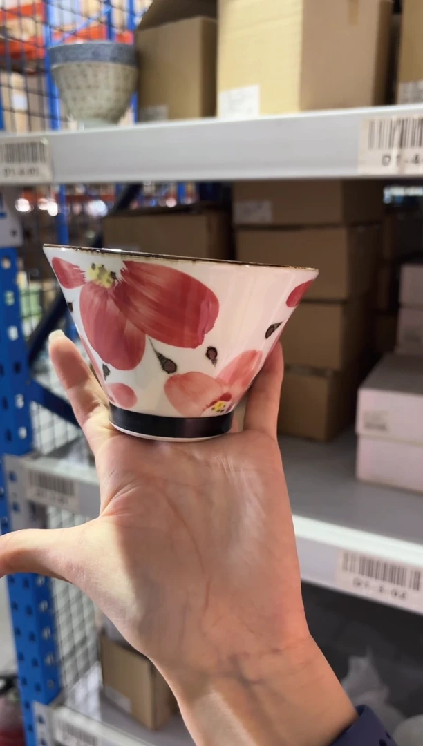 瓷翔芳斗笠碗红豆花53506