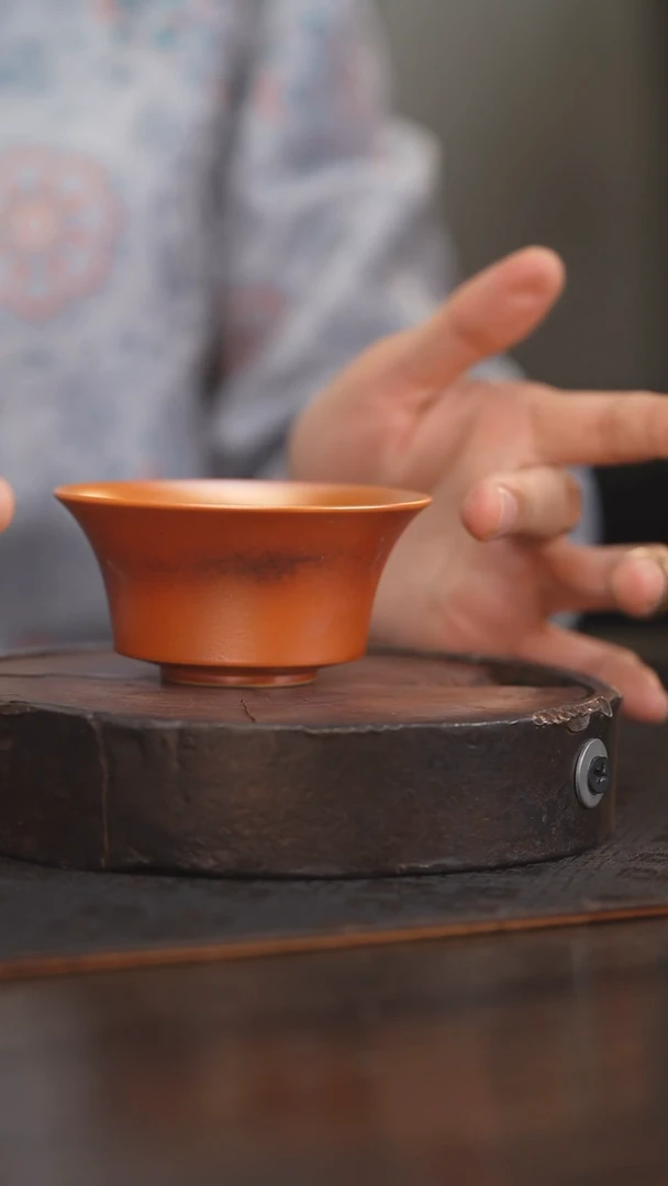 【闪购商品】杯34柴房陶瓷丨金红单杯