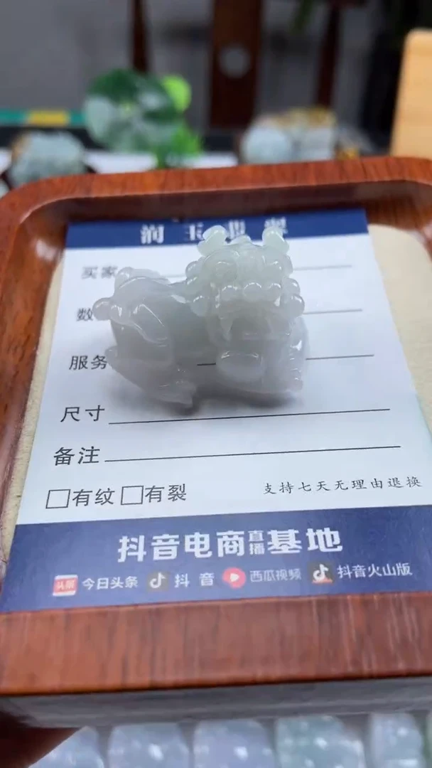 颈饰未镶嵌翡翠貔貅