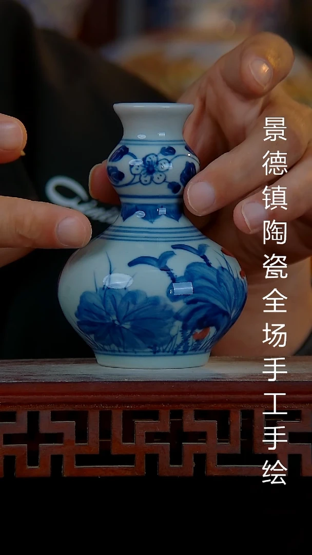 摆件陶景德镇陶瓷 全场手工手绘