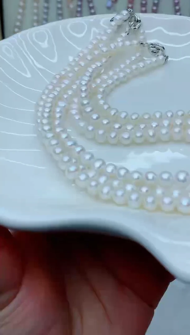 颈饰未镶嵌淡水珍珠多样性发其一【非无瑕】