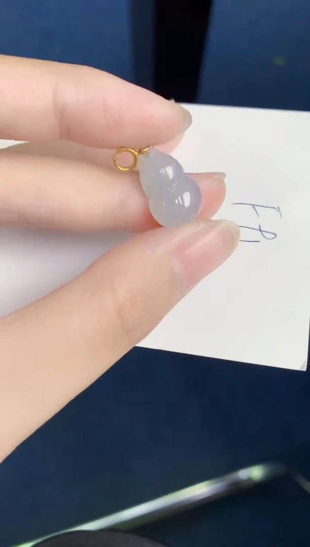 翡翠银S925镶嵌颈饰天然翡翠缅甸A货