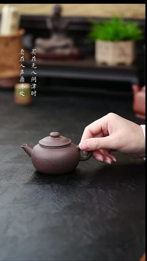茶壶紫砂蒋莉巨轮珠