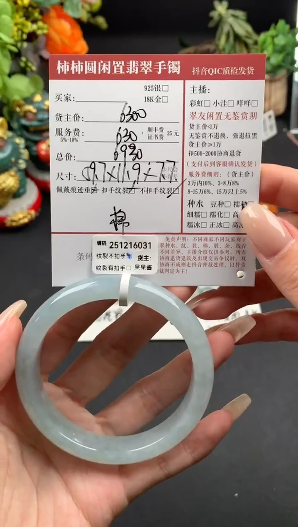 未镶嵌手镯翡翠姐姐251216031