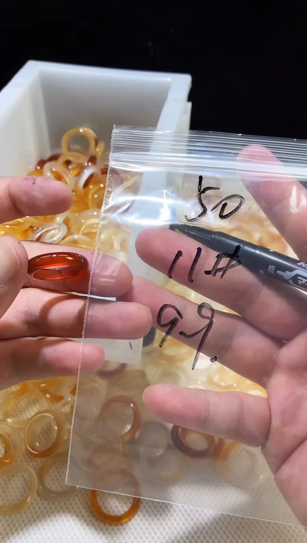 未镶嵌戒指玛瑙/玉髓50