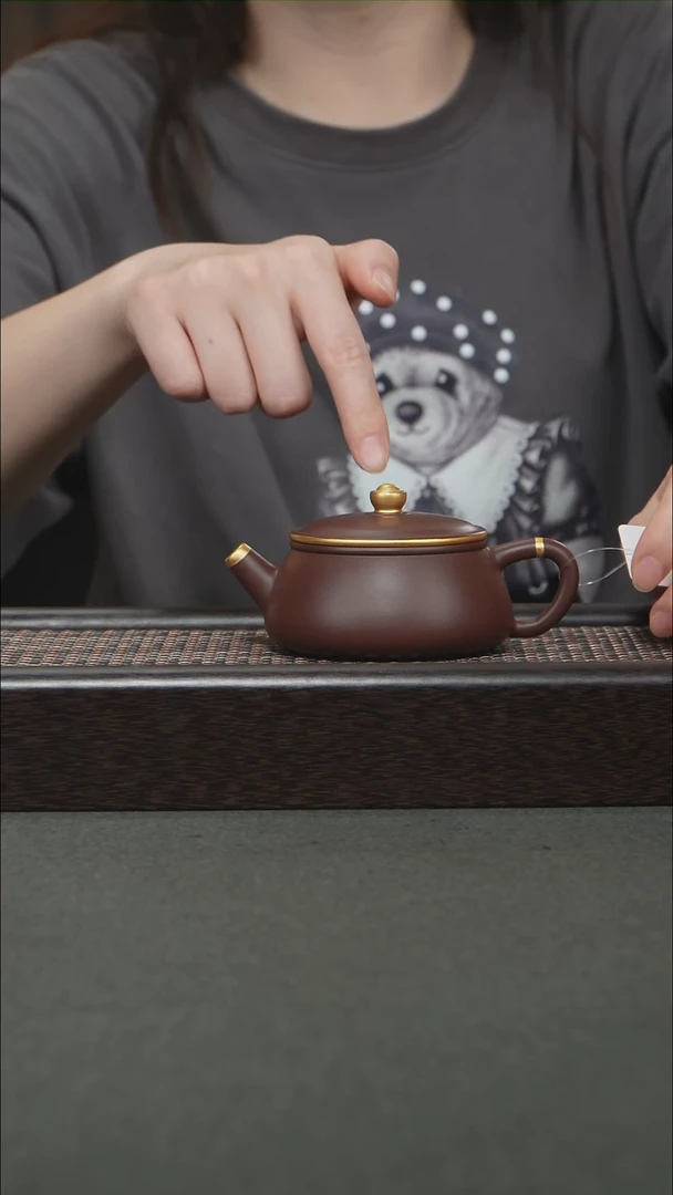 茶壶紫砂宜兴紫砂140cc0483