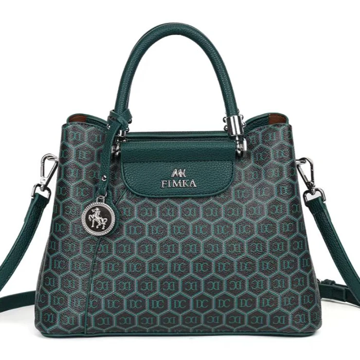 【文总在广州】新款潮流花纹单肩斜挎包