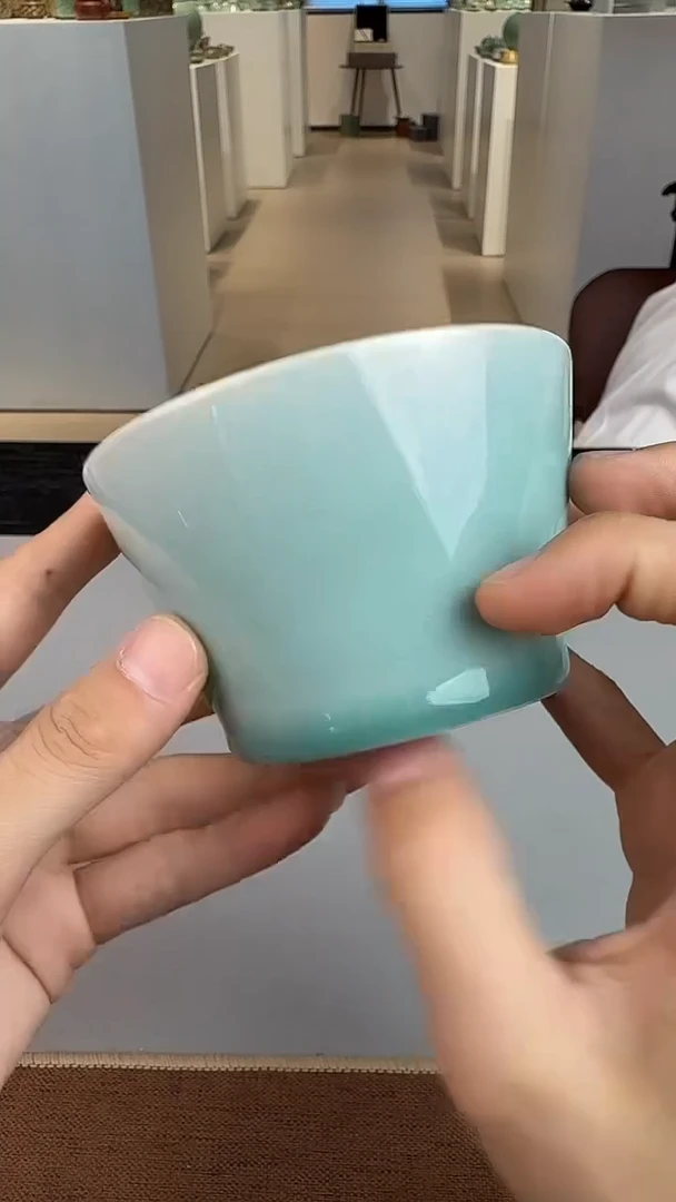 青瓷手工茶器包邮