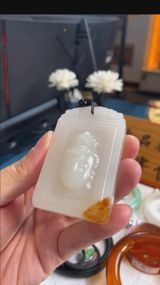 未镶嵌吊坠定制和田玉13740号