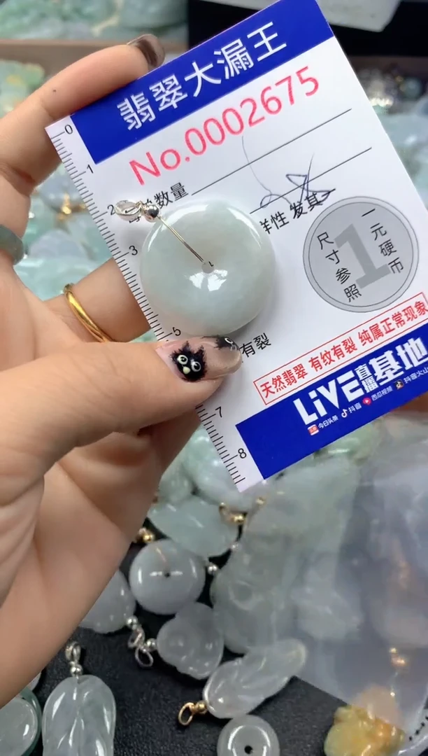 颈饰未镶嵌翡翠2675