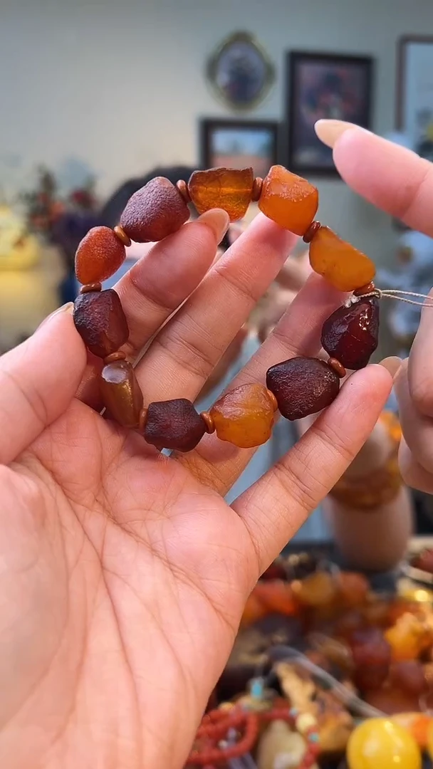 手串琥珀未镶嵌手串