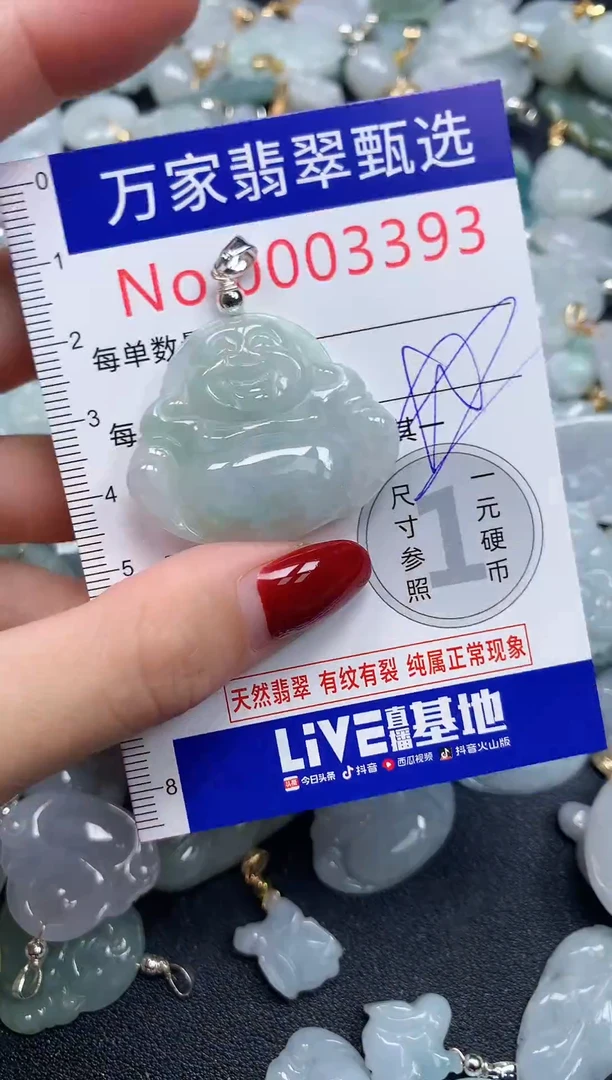颈饰未镶嵌翡翠3393