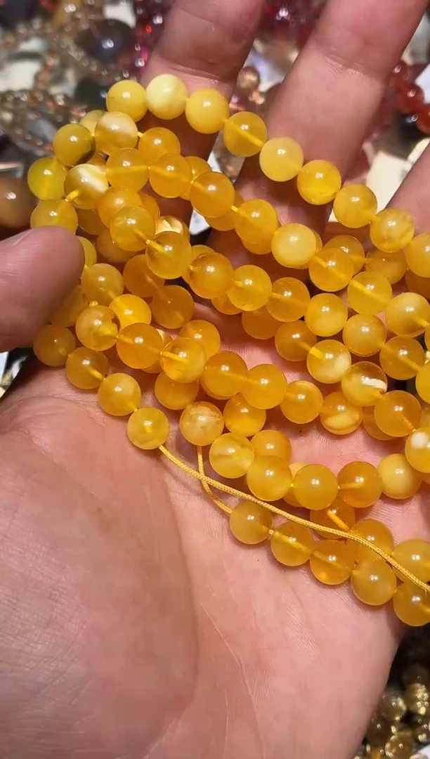 手链蜜蜡未镶嵌随**看蜜蜡多圈A8（多样性发其一）