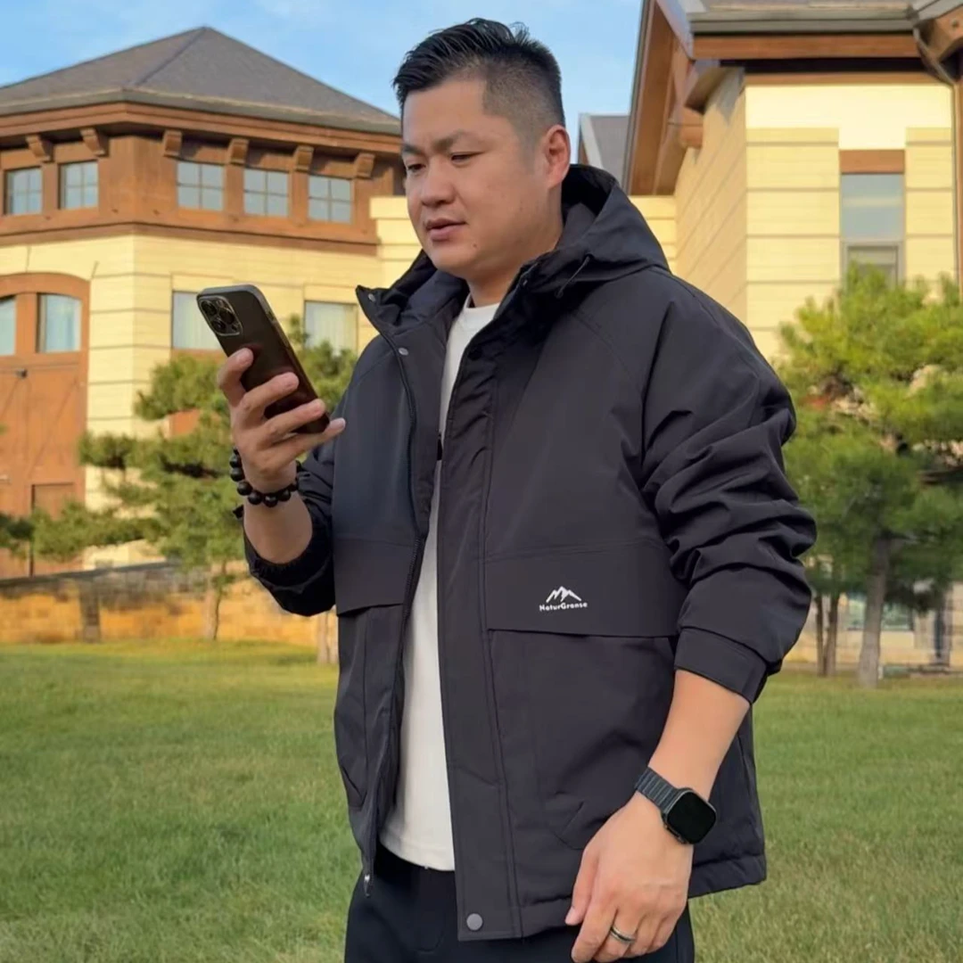 二棉春秋夹克外衣户外时尚