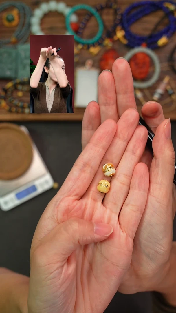 裸石蜜蜡未镶嵌秋*遇见匠心品质回血