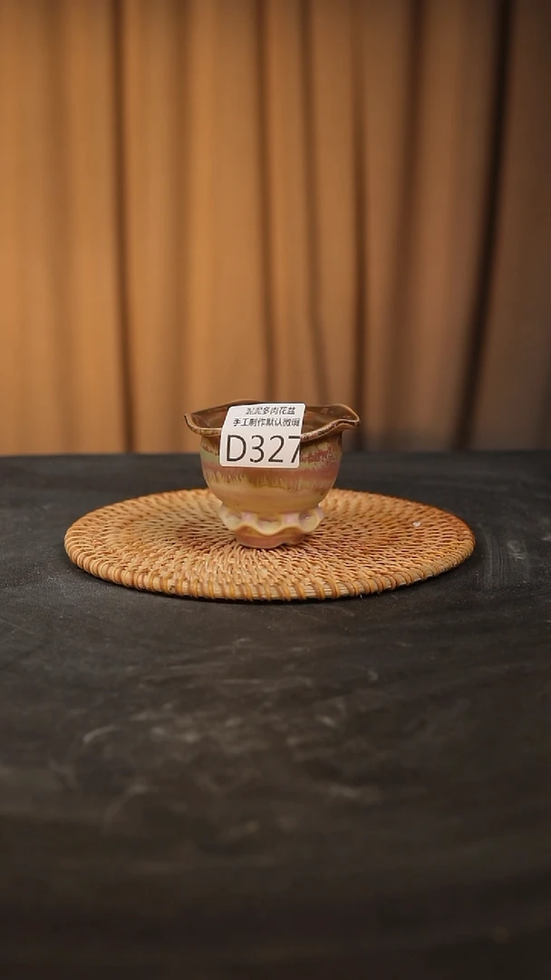 【闪购商品】瓷片景德镇泥泥陶瓷多肉花盆