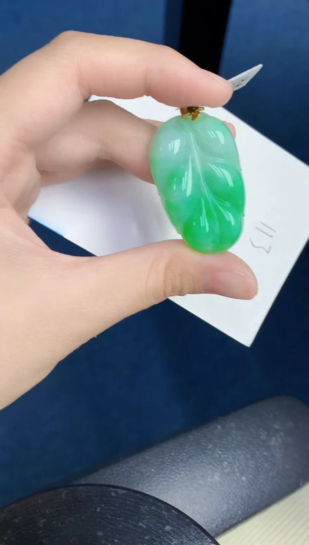 【闪购商品】翡翠颈饰18K金镶嵌000000000