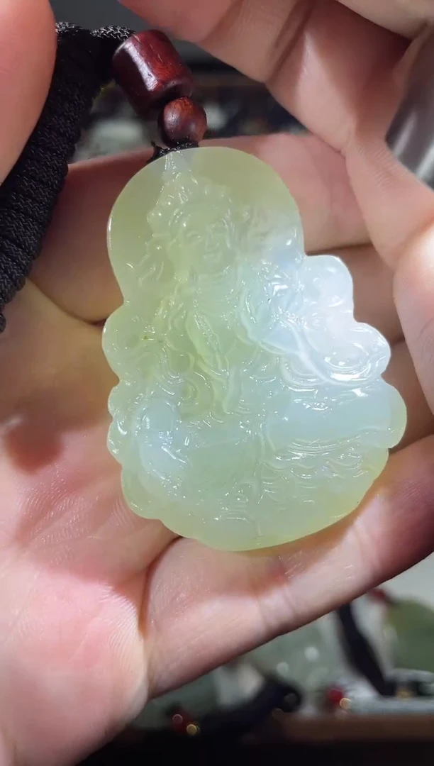 颈饰未镶嵌和田玉2