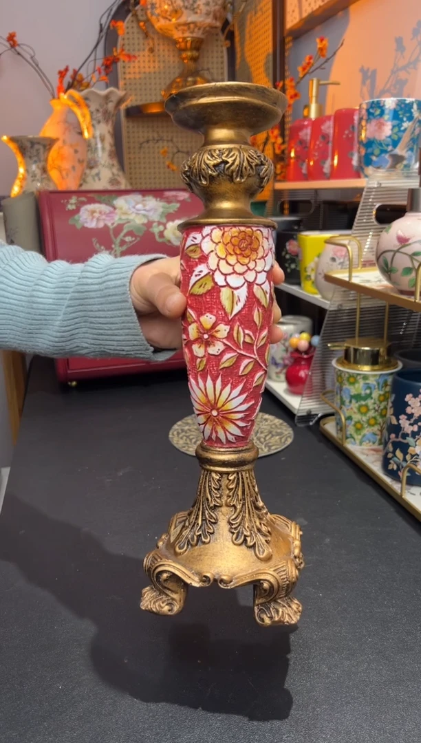 外贸陶瓷铁艺家居百货-烛台