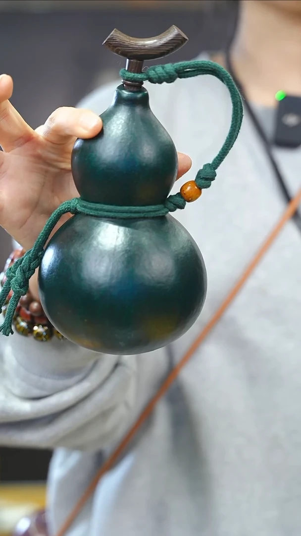 【闪购商品】XN200大漆酒葫芦不包手串及旋转底座