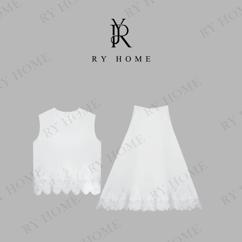 【容雨RYHOME】苎麻+棉精梳法式显瘦棉麻度假风慵懒套装252ST1327