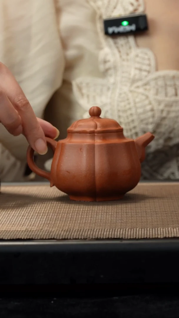 茶壶紫砂降坡筋纹风谣190CC