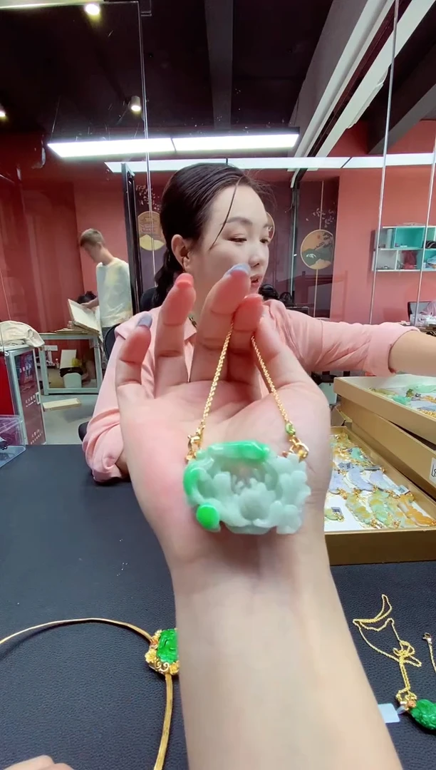 颈饰未镶嵌翡翠翡翠吊坠