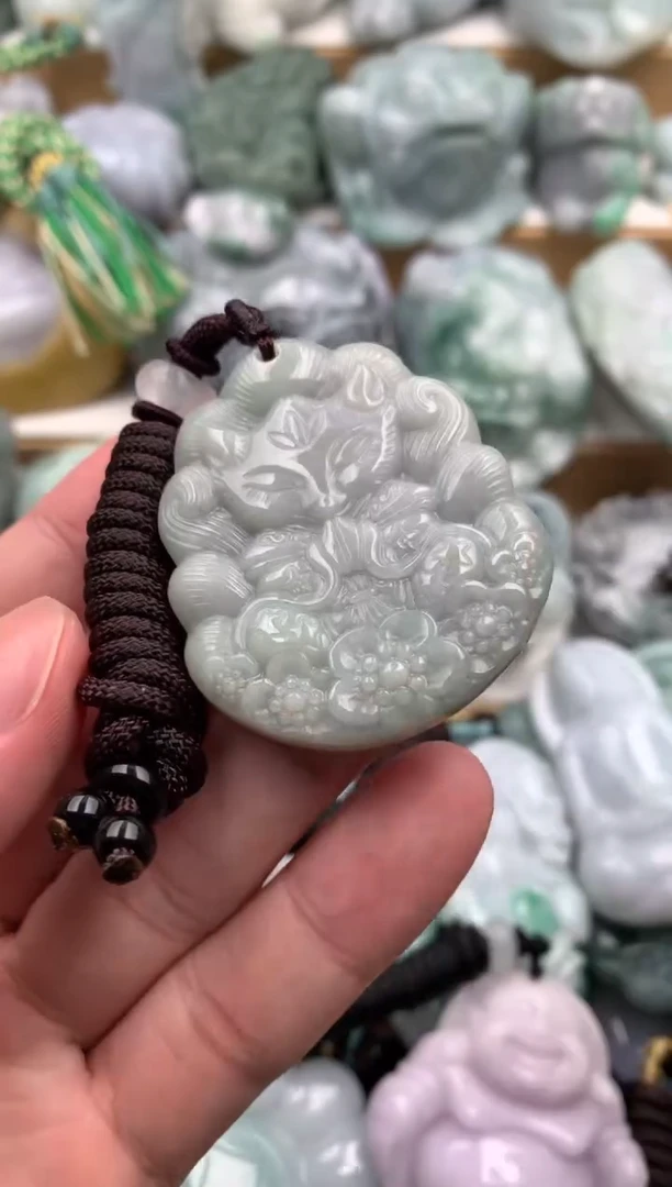 吊坠(不含链)未镶嵌翡翠1