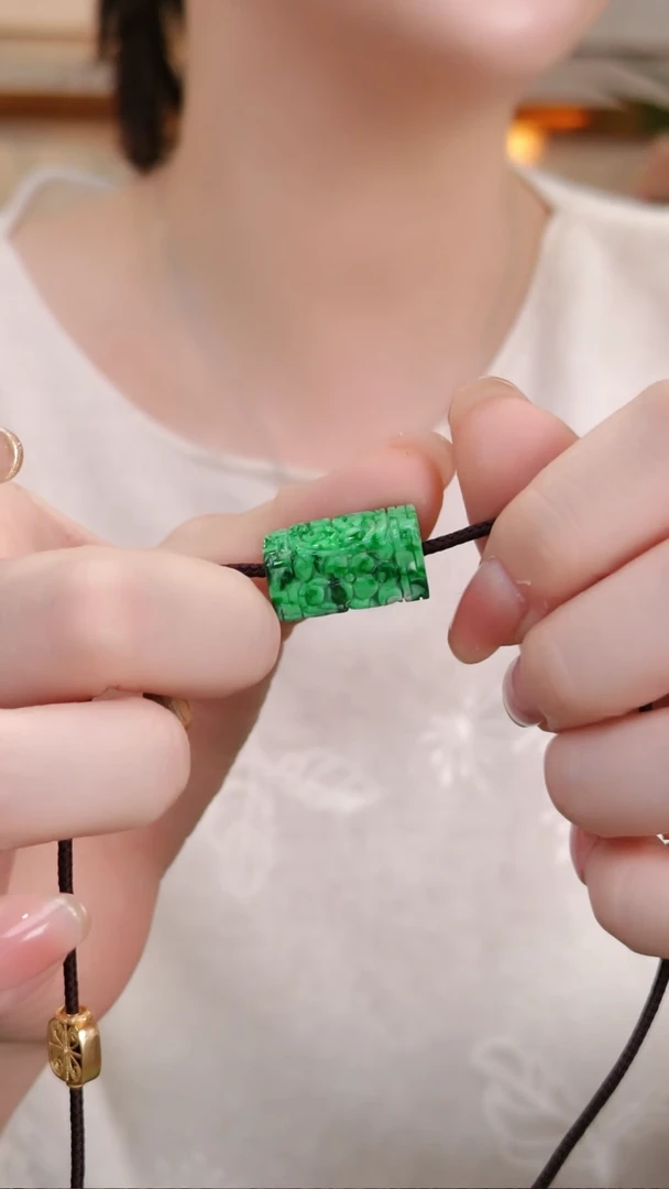 颈饰未镶嵌翡翠国风