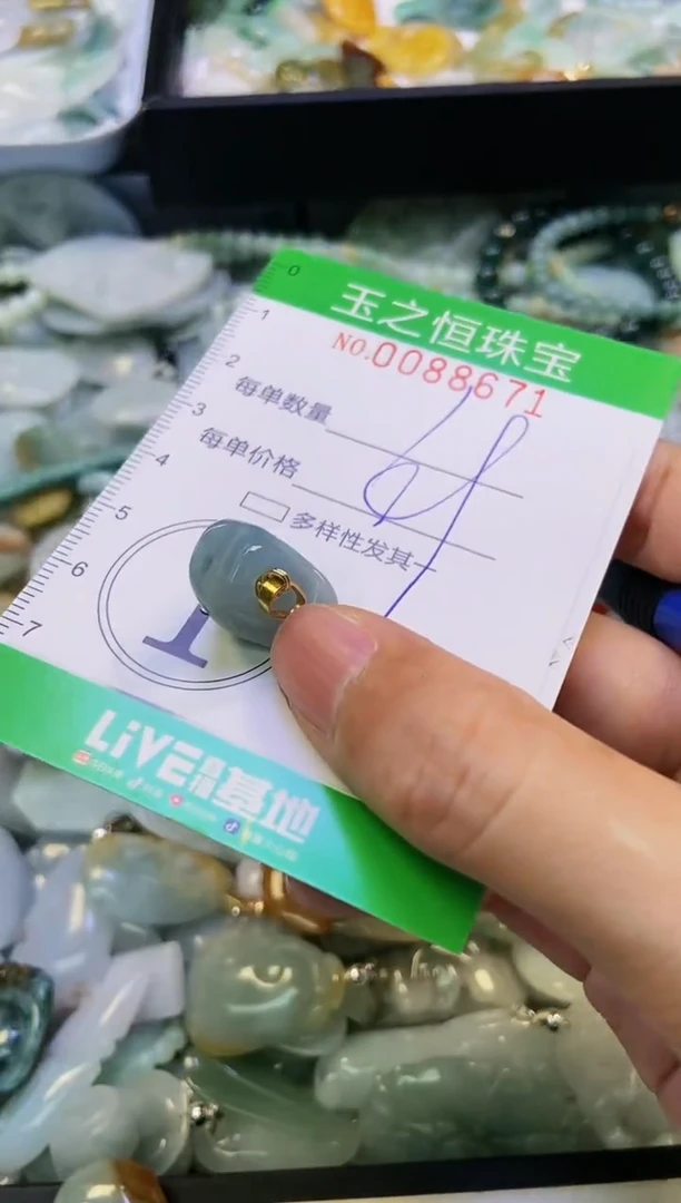 翡翠未镶嵌颈饰闪购0088671